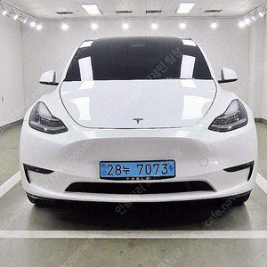 테슬라 모델 Y 중고차 모델Y 중고자동차 흰색 2021년식 48,950km 스탠다드 레인지 개인사업자 소득공제
