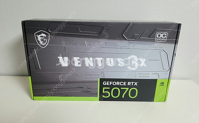 (미개봉) MSI 지포스 RTX 5070 벤투스 3X ...--0