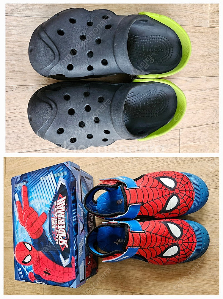 [택포] 크록스 키즈 샌들 J2 (210mm) & 스파...--0