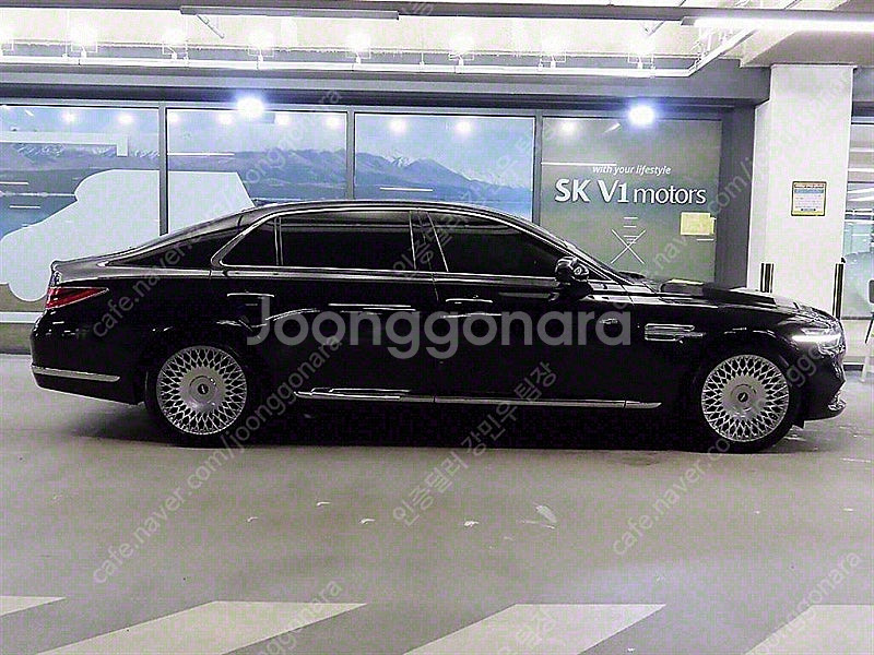 제네시스 G90 중고 제네시스 중고 가격 검정색 202...--3