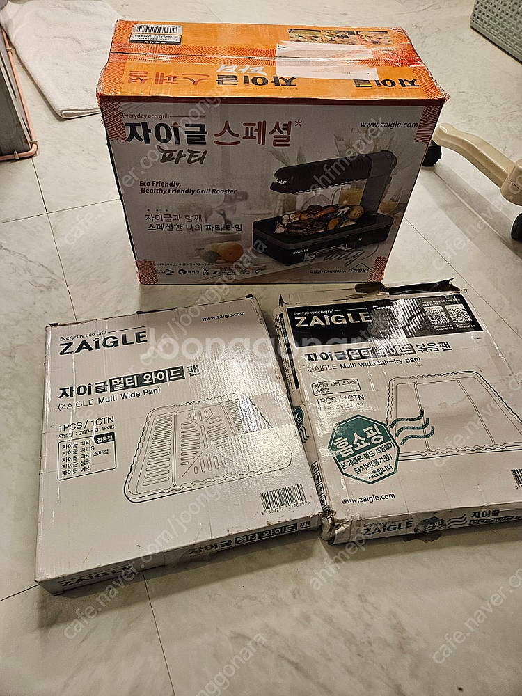 [가격인하] 자이글 스페셜 파티 + 멀티 와이드 볶음팬...--0