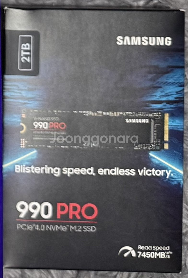 삼성전자 990 PRO M.2 NVMe (2TB) 판매합니다.--0