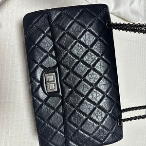 샤넬 빈티지 맥시 (구라지) 은장