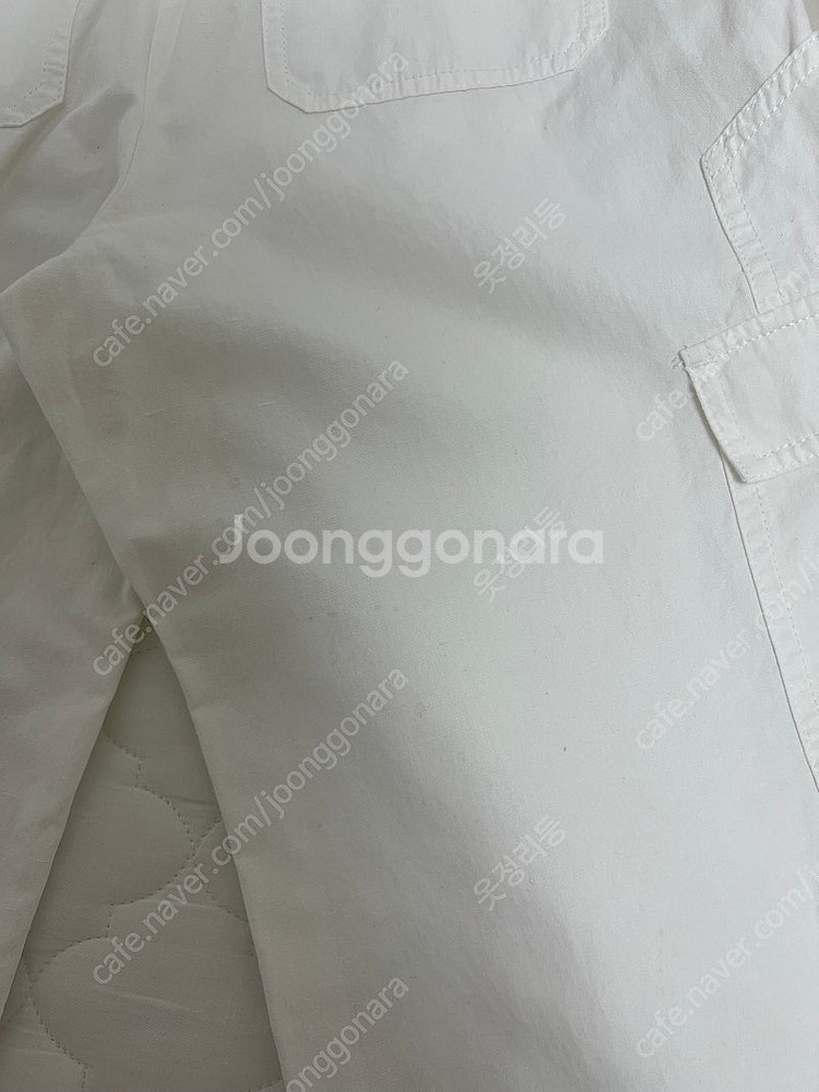헤이그 haag 린넨 워크 팬츠 화이트 s 리넨--7