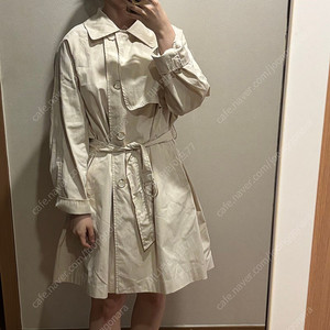 지고트 jjro 바스락 햅번 트렌치코트 자켓 올드머니룩 드뮤어룩 하객룩 크림 야상 점퍼 69000원 출근룩