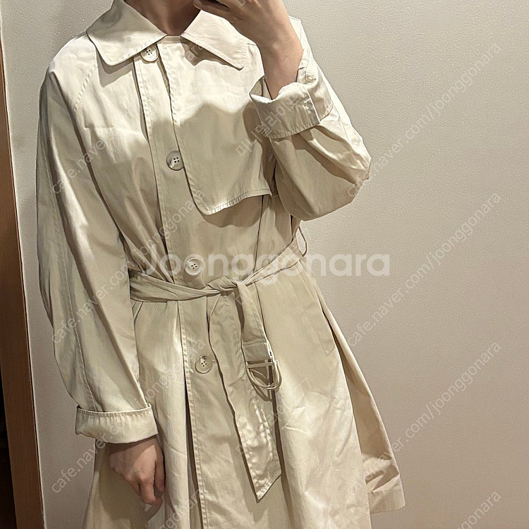 지고트 jjro 바스락 햅번 트렌치코트 자켓 올드머니룩...--1