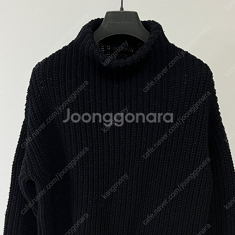 [S] 릭오웬스 15FW "SPHINX" 울 터틀넥 비...--2