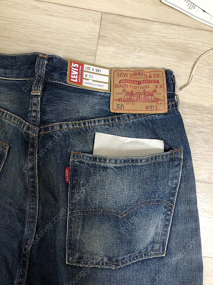 리바이스빈티지클로딩 lvc66501-0130 Lonely Hearts 콘밀 31사이즈 새제품 더블알엘,RRL,폴로,... 이미지