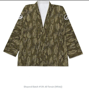 주짓수 쇼요롤 도복Shoyoroll Batch 139 All-Terrain • Camo/White