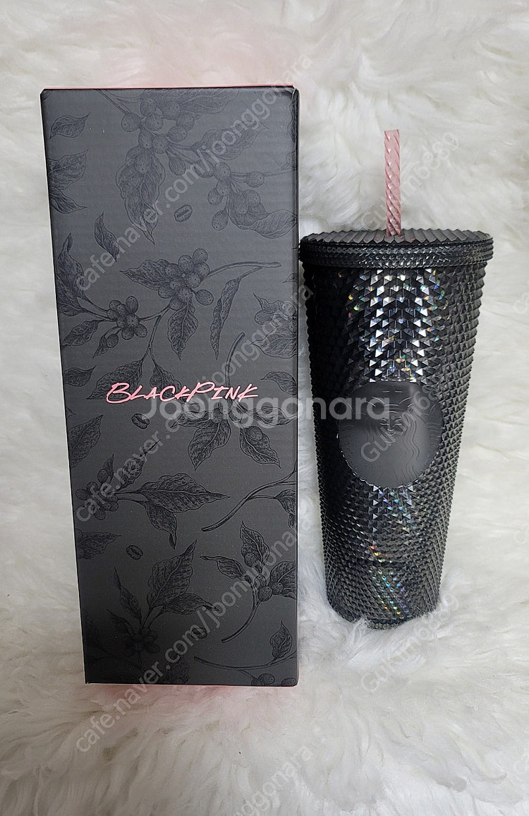 스타벅스 x 블랙핑크 스터드 콜드컵 710ml 블랙 (...--0