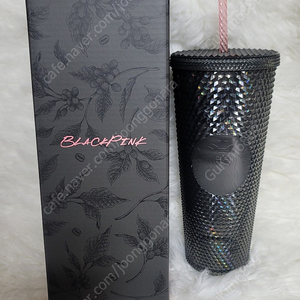 스타벅스 x 블랙핑크 스터드 콜드컵 710ml 블랙 (새상품)