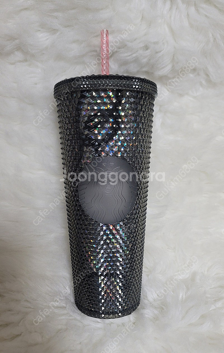 스타벅스 x 블랙핑크 스터드 콜드컵 710ml 블랙 (...--1