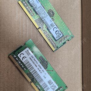 삼성, SK 노트북용 _ DDR4 _ 3200MHz _ (PC4-25600) _ 2개 거래합니다.