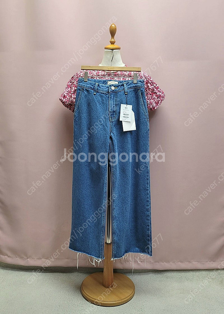 1.(새상품) 메종마레 큐티자수 데님팬츠 청바지 2.자...--1