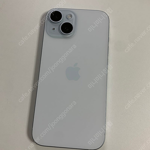 아이폰15 256gb 스카이블루 대만판 해외판 무음 카메라