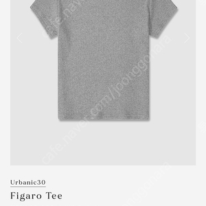얼바닉30/urbanic30/figaro tee/피카로티 /챠콜/그레이 / 개별구매 25,000 합 구매 40,000 (택포)