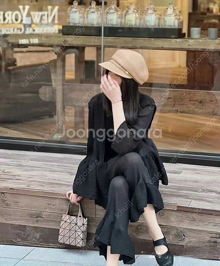 플리츠플리즈 씨커스커트,이세이미야케 미 시스루 크레페 ...--3