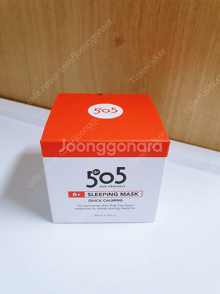 닥터505 에이플러스 퀵카밍 슬리핑마스크 80ml [여...--0