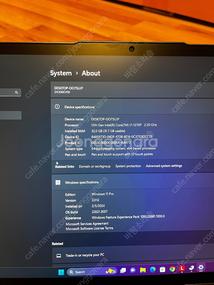 Lenovo X1 Yoga Gen7 32G 512Hdd--7