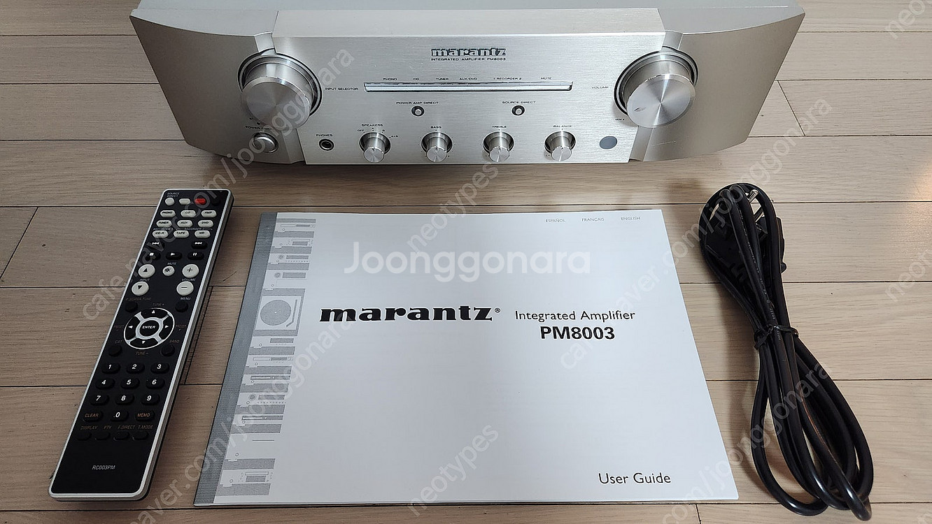 [팝니다] 마란츠 PM8003 Silver - 37만 ...--2