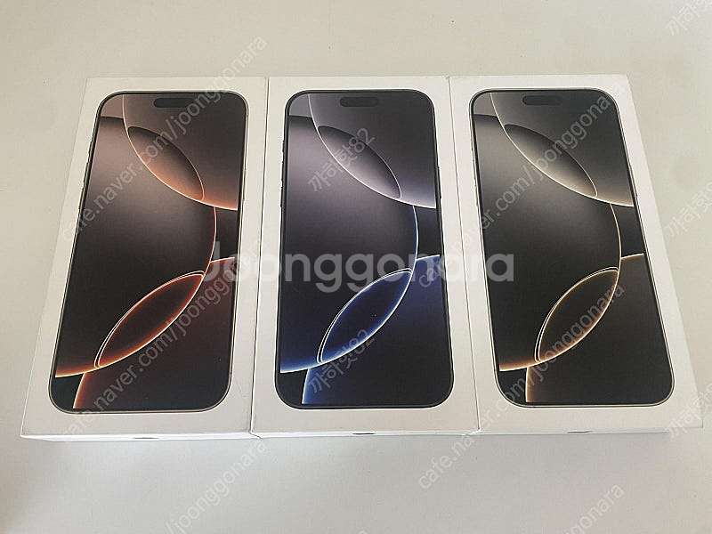 아이폰16프로맥스 256GB 데저트, 블랙, 내추럴 미...--0