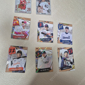 KBO 2025 홀로카드 퍼즐카드 노멀카드 판매합니다