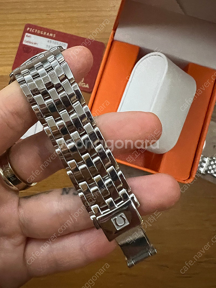 (폴리싱 완 보증서ㅇ)오메가 드빌 34.5mm 로만 인...--4