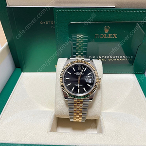 로렉스 신형 데이저스트 검판바 옐로우콤비 41MM 126333 판매