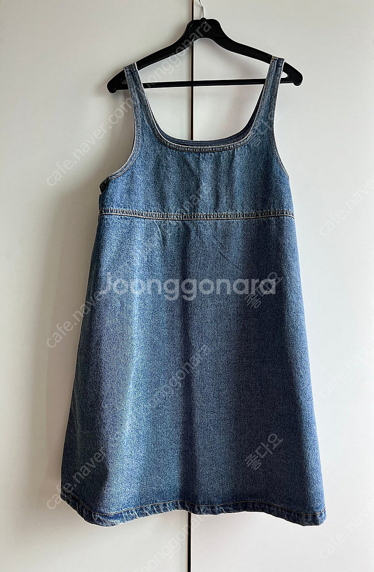 미니모어 제작 데님원피스 M(롱기장) 82,000->택포 5만--6