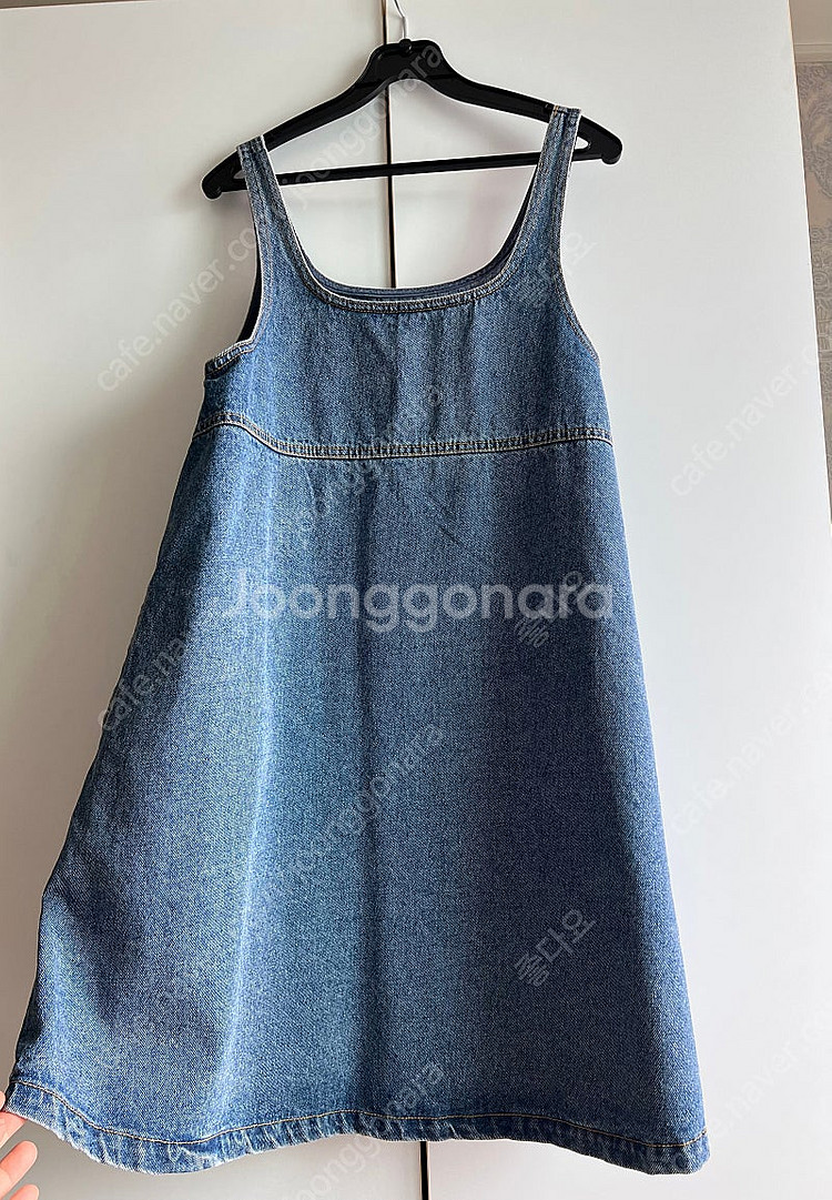 미니모어 제작 데님원피스 M(롱기장) 82,000->택포 5만--7