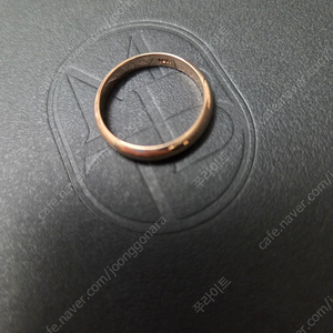 (새상품)18k 여성반지 약4g