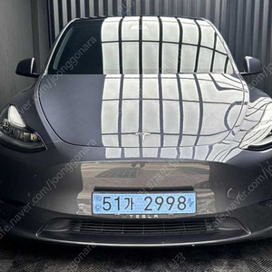 테슬라 모델 Y 중고 테슬라 중고 회색 2022년식 56,323km 롱 레인지 중고차견적