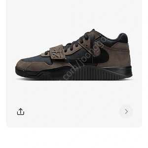 조던 x Travis Scott Black and Dark Mocha (280)