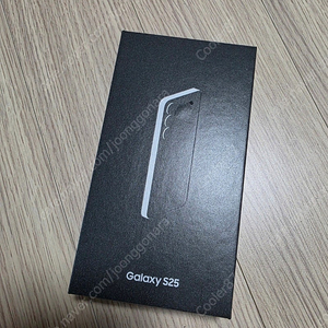 갤럭시S25 실버쉐도우 256G 미개봉 자급제