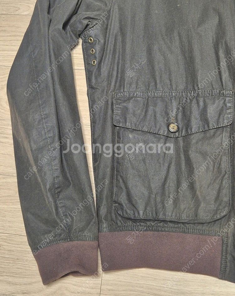 [상태좋음][정품] 영국 Barbour 바버 해링턴 자...--2