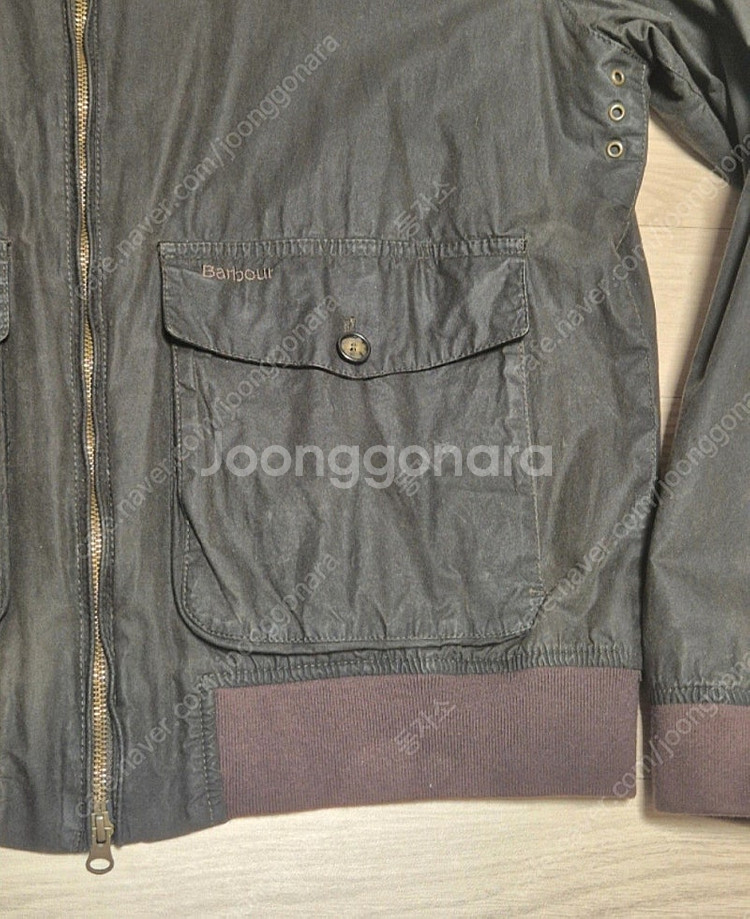 [상태좋음][정품] 영국 Barbour 바버 해링턴 자...--3