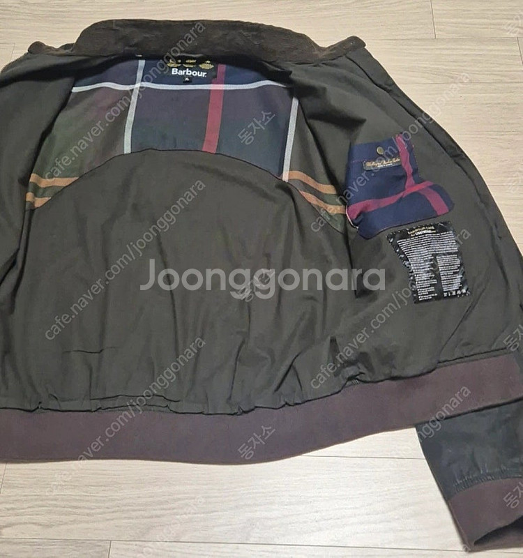 [상태좋음][정품] 영국 Barbour 바버 해링턴 자...--5