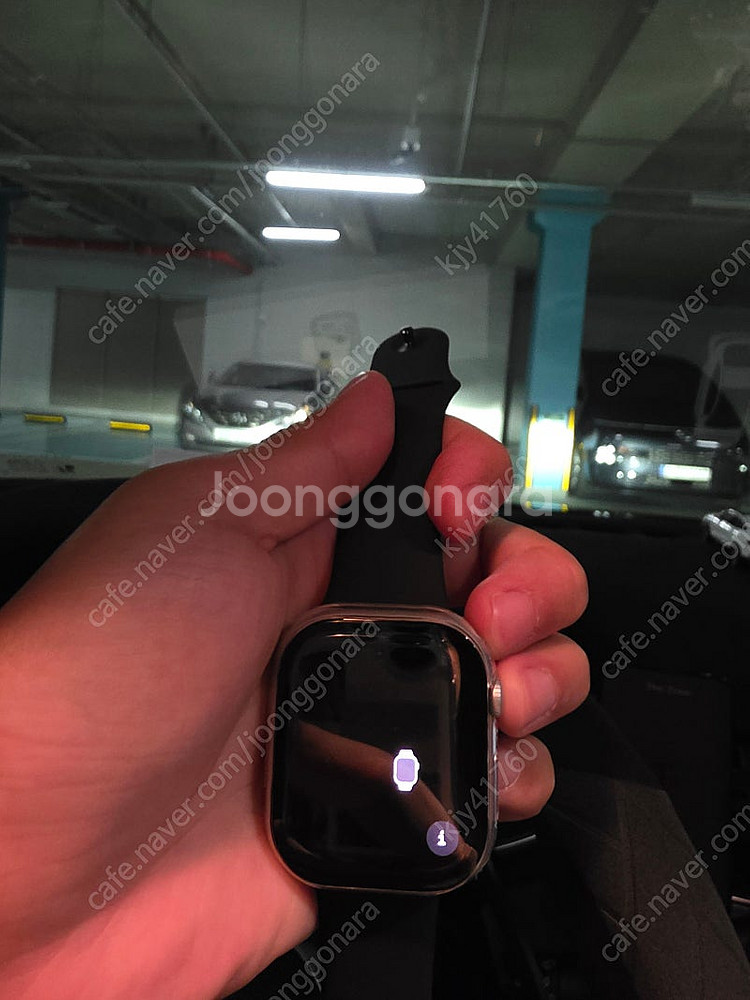애플워치10 46mm 실버 gps--3