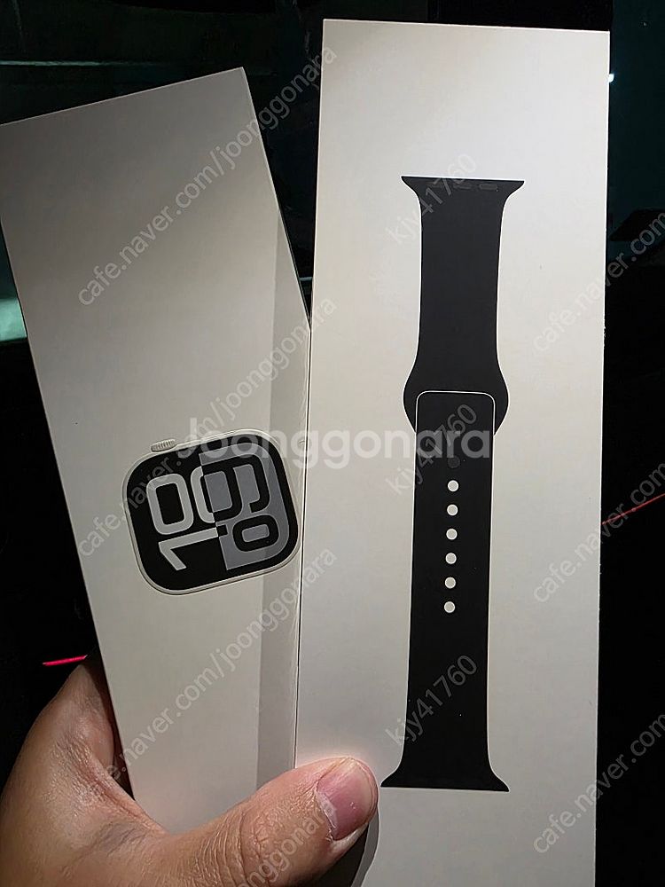 애플워치10 46mm 실버 gps--4