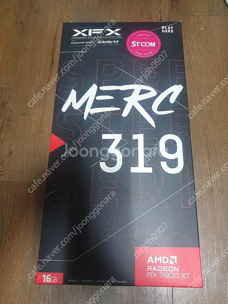 라데온 RX 7800XT Merc 319 머큐리 팝니다...--5