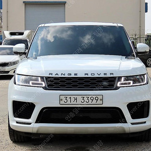 랜드로버 레인지로버 스포츠 중고 레인지로버 중고 흰색 2018년식 65,709km 3.0 SDV6 HSE 다이나믹 중고차카페