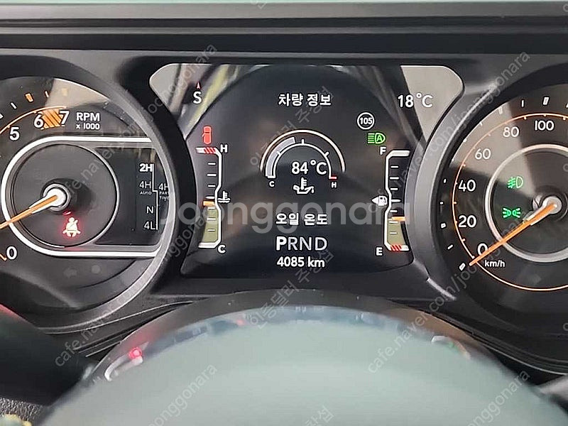 사하라 중고 지프 랭글러 2.0 사하라 중고 4도어 법...--7