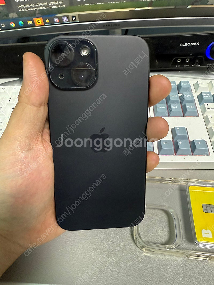 아이폰15블랙 128GB 판매--1