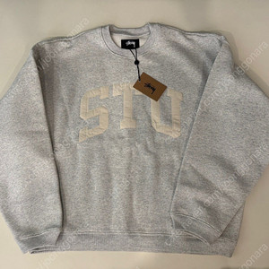 스투시 stu 릴랙스드 크루넥