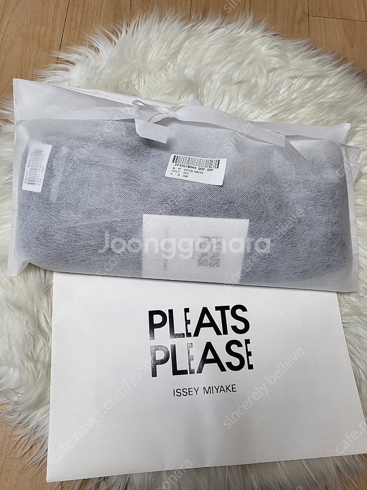 플리츠플리즈 바지 3월 먼슬리 팬츠 챠콜 3사이즈--8