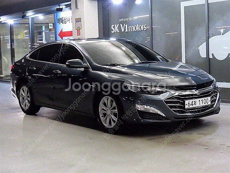 말리부 중고 쉐보레 말리부 중고차 회색 2019년식 5...--0