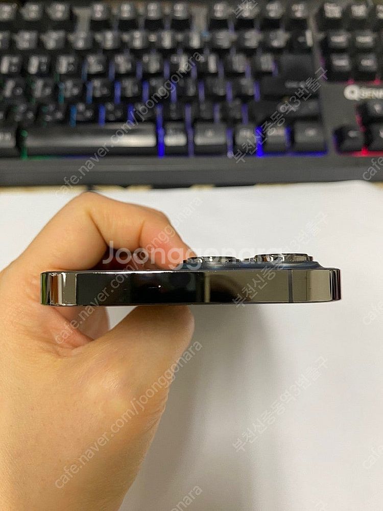 002438 아이폰13프로 그래파이트 AA급 128GB...--3