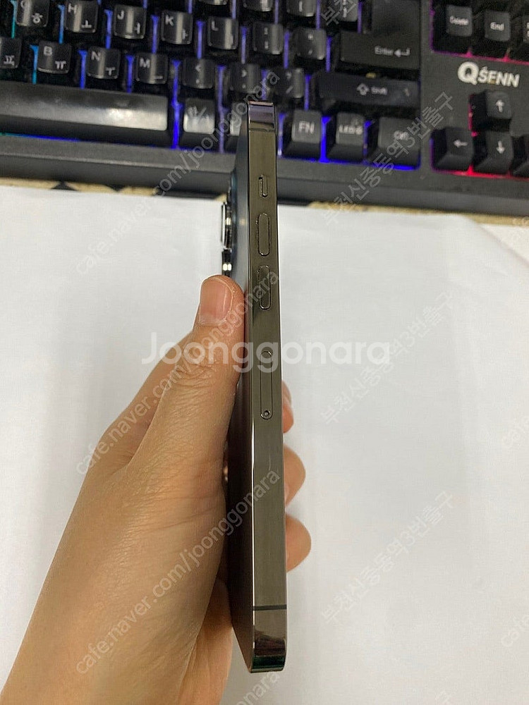 002438 아이폰13프로 그래파이트 AA급 128GB...--4