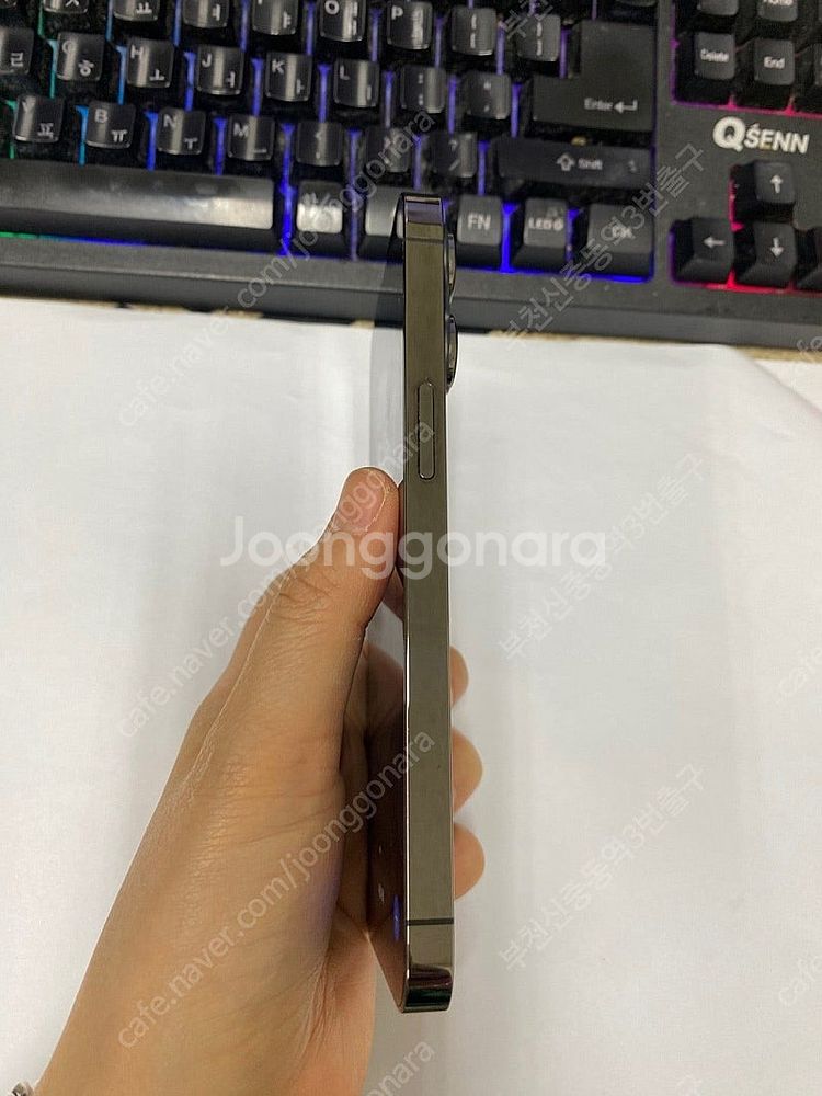 002438 아이폰13프로 그래파이트 AA급 128GB...--5