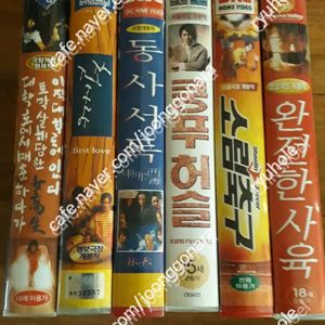 판매]비디오테입-동사서독,첫사랑,소림축구,쿰프허슬,완전한사육등6매일괄로만14만외 밴드오브브라더스1-5,코마1-3완일과로만16만